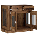 vidaXL Kutya ketrec bútor Antik Fa 90 x 47,5 x 80 cm Szerelt Fa