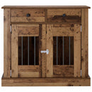 vidaXL Kutya ketrec bútor Antik Fa 90 x 47,5 x 80 cm Szerelt Fa