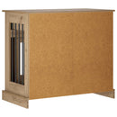 vidaXL Kutya ketrec bútor Kézműves Tölgy 90 x 47,5 x 80 cm Szerelt Fa