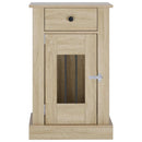 vidaXL Kutya ketrec bútor Sonoma Tölgy 50 x 47,5 x 80 cm Szerelt Fa