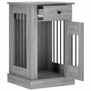 vidaXL Kutya ketrec bútor Szürke Sonoma 50 x 47,5 x 80 cm Szerelt Fa