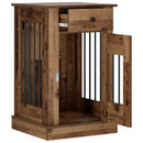 vidaXL Kutya ketrec bútor Antik Fa 50 x 47,5 x 80 cm Szerelt Fa