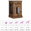 vidaXL Kutya ketrec bútor Antik Fa 50 x 47,5 x 80 cm Szerelt Fa