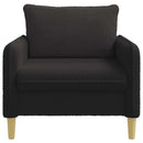 vidaXL XL fotel Fekete Bouclé