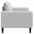 vidaXL XXL fotel Világosszürke Bársony