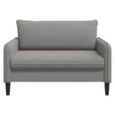 vidaXL XXL fotel Sötétszürke Bársony