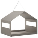 vidaXL Függő madáretető Időjárásálló Acél Rozsdás 30 x 23 x 23 cm