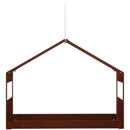 vidaXL Függő madáretető Időjárásálló Acél Rozsdás 30 x 23 x 23 cm