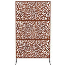 vidaXL Magánszféra Képernyő 100 x 50 x 180 cm Időjárásálló Acél