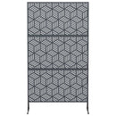 vidaXL Magánszféra Képernyő 100 x 50 x 180 cm Acél Antracitszürke