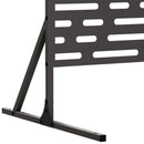 vidaXL Magánszféra Képernyő 100 x 50 x 180 cm Acél Fekete