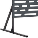 vidaXL Magánszféra Képernyő 100 x 50 x 180 cm Acél Antracitszürke