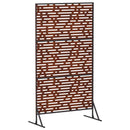 vidaXL Magánszféra Képernyő 100 x 50 x 180 cm Időjárásálló Acél