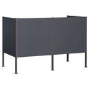 vidaXL Kukásláda képernyő 167 x 85 x 113 cm Acél Antracitszürke
