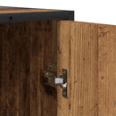vidaXL Széf Antik Fa 92 x 35 x 76 cm Szerelt Fa