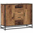 vidaXL Széf Antik Fa 92 x 35 x 76 cm Szerelt Fa