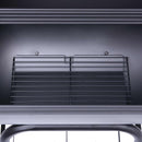 vidaXL Fak grill 75 x 48 x 120 cm Porszórt acél és műanyag Ezüst