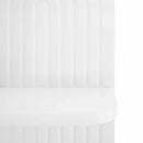 vidaXL Falpolc 2 db Magasfényű Fehér 23 x 13.5 x 37.5 cm Szerelt Fa