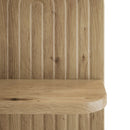 vidaXL Falpolc 2 db Kézműves Tölgy 23 x 13,5 x 37,5 cm Szerelt Fa
