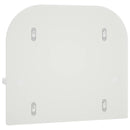 vidaXL Falpolc 2 db Fehér 41 x 13.5 x 37.5 cm Szerelt Fa