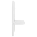 vidaXL Falpolc 2 db Fehér 41 x 13.5 x 37.5 cm Szerelt Fa