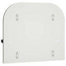vidaXL Falpolc 2 db Fekete 41 x 13,5 x 37,5 cm Szerelt Fa
