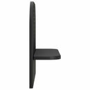 vidaXL Falpolc 2 db Fekete 41 x 13,5 x 37,5 cm Szerelt Fa