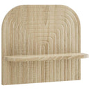 vidaXL Falpolc 2 db Sonoma Tölgy 41 x 13,5 x 37,5 cm Szerelt Fa