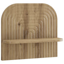 vidaXL Falpolc 2 db Kézműves Tölgy 41 x 13,5 x 37,5 cm Szerelt Fa