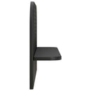 vidaXL Falpolc 2 db Fekete 60 x 13.5 x 37.5 cm Szerelt Fa