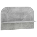 vidaXL Falpolc 2 db Betonszürke 60 x 13.5 x 37.5 cm Szerelt Fa