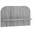 vidaXL Falpolc 2 db Szürke Sonoma 60 x 13,5 x 37,5 cm Szerelt Fa