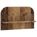 vidaXL Falpolc 2 db Antik Fa 60 x 13.5 x 37.5 cm Szerelt Fa