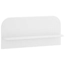 vidaXL Falpolc 2 db Fehér 80.5 x 13.5 x 37.5 cm Szerelt Fa