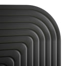 vidaXL Falpolc 2 db Fekete 80,5 x 13,5 x 37,5 cm Szerelt Fa