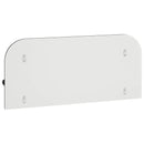 vidaXL Falpolc 2 db Fekete 80,5 x 13,5 x 37,5 cm Szerelt Fa