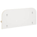 vidaXL Falpolc 2 db Sonoma Tölgy 80.5 x 13.5 x 37.5 cm Szerelt Fa