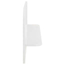 vidaXL Falpolc 2 db Magasfényű Fehér 80,5 x 13,5 x 37,5 cm Szerelt Fa
