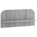 vidaXL Falpolc 2 db Szürke Sonoma 80,5 x 13,5 x 37,5 cm Szerelt Fa