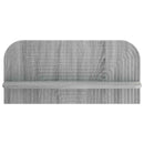 vidaXL Falpolc 2 db Szürke Sonoma 80,5 x 13,5 x 37,5 cm Szerelt Fa