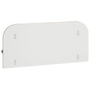 vidaXL Falpolc 2 db Antik Fa 80.5 x 13.5 x 37.5 cm Szerelt Fa
