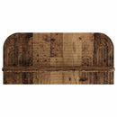 vidaXL Falpolc 2 db Antik Fa 80.5 x 13.5 x 37.5 cm Szerelt Fa