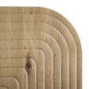 vidaXL Falpolc 2 db Kézműves Tölgy 80.5 x 13.5 x 37.5 cm Szerelt Fa