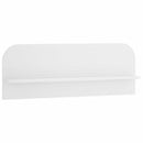 vidaXL Falpolc 2 db Fehér 102 x 13,5 x 37,5 cm Szerelt Fa