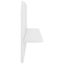 vidaXL Falpolc 2 db Fehér 102 x 13,5 x 37,5 cm Szerelt Fa