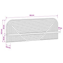 vidaXL Falpolc 2 db Fehér 102 x 13,5 x 37,5 cm Szerelt Fa