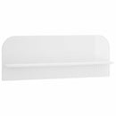 vidaXL Falpolc 2 db Magasfényű Fehér 102 x 13.5 x 37.5 cm Szerelt Fa