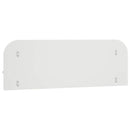 vidaXL Falpolc 2 db Magasfényű Fehér 102 x 13.5 x 37.5 cm Szerelt Fa