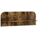 vidaXL Falpolc 2 db Füstös Tölgy 102 x 13,5 x 37,5 cm Szerelt Fa