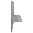 vidaXL Falpolc 2 db Szürke Sonoma 102 x 13.5 x 37.5 cm Szerelt Fa